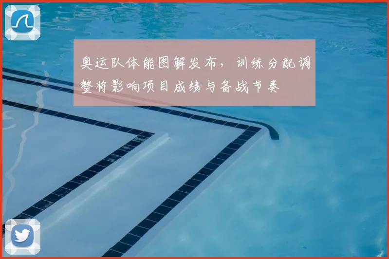 奥运队体能图解发布，训练分配调整将影响项目成绩与备战节奏