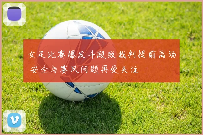 女足比赛爆发斗殴致裁判提前离场 安全与赛风问题再受关注